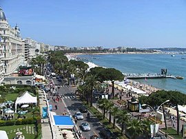 The Promenade de la Croisette