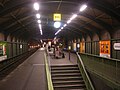 Schönhauser Allee (platform, by night)