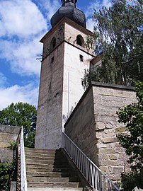 St. Michael mit Hochzeitstreppe