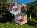 Victor Vasarely statue