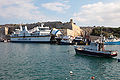 Msida Bay with Gozo Channel Line ferry