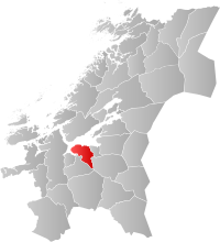 Localisation de Trondheim