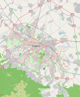 Mappa di localizzazione: Sofia