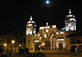 Cathedral at night