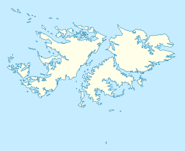 Port Howard na mapi Falklandskih otoka