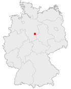 Lage der kreisfreien Stadt Salzgitter in Deutschland