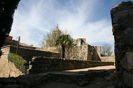 Català: Direcció a la catedral. Italiano: In direzione della Cattedrale.