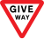 Give way