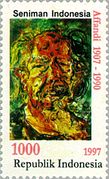 Affandi 1997 Indonesia stamp.jpg