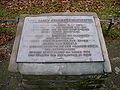 Memorial to Karl Marx in Berlin-Stralau, Germany