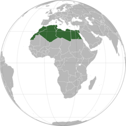 Nordafrica - Localizzazione