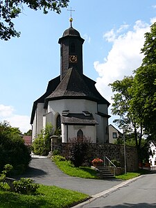 Die Martinskirche in Kautendorf