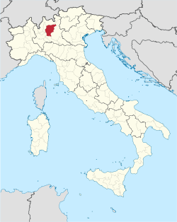 Provincia di Bergamo - Localizzazione