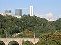 Kirchberg seen from Bock