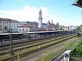 Bahnhof Schienengelände