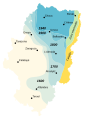 Evolució geogràfica de l'aragonès.