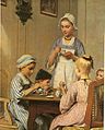 Albert Anker, Kinderfrühstück, 1879 (Gottfried Keller-Stiftung)