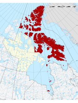 Kikiktālukas izvietojums Nunavutā