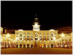 Place Unità d'Italia à Trieste.