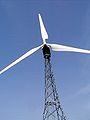 Wind propeller at Altamont Pass, California.