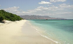 Spiagge occidentali di Gili Meno