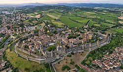 Skyline of Carcassonne