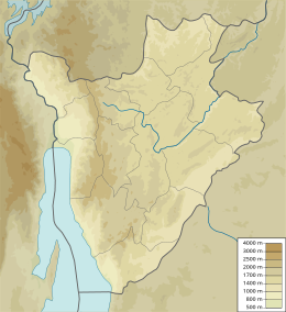 Mappa di localizzazione: Burundi