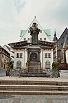 Denkmal für Martin Luther auf dem Marktplatz