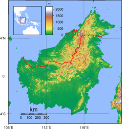 Borneo - Localizzazione