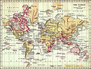 Imperium Britannicum (rosee delimitatum) anno 1897.