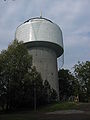 Water tower.