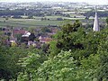 The village, from above