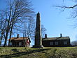 Monument to Linnaeus at his birthplace in Råshult