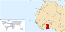 Description de l'image LocationGhana.svg‎.