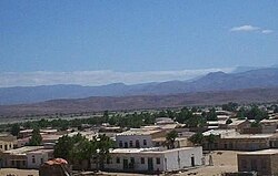 View of a residential area in old Las Qoray.