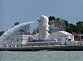 Tugu Merlion, Singapura