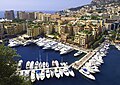 Fontvieille and yachts, Monaco City