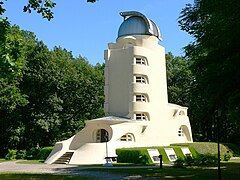 La torre de Einstein en Potsdam.