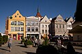 Polski: Kamienice na rynku Starego Miasta English: The Old Town Square in Olsztyn Русский: Площадь Старого города