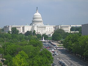 View of the Capitol from the Newseum