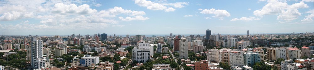 Panorama vido de la nacia distrikto