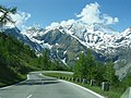 Vista de la carretera de Grossglocker.