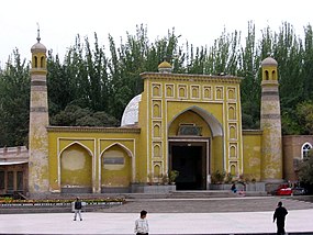 Id Kah-moskén i Kashgar.