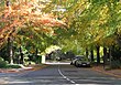 Linnaeus Way at ANU in Canberra.