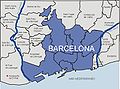 Català: Àrea metropolitana de Barcelona Español: Área metropolitana de Barcelona English: Barcelona and Metropolitan area Français : L'agglomération de Barcelone