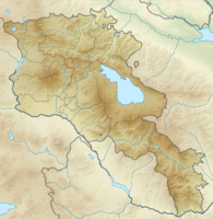 Lagekarte von Armenien