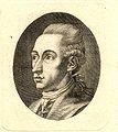 1774 – Johann Wolfgang Goethe, by Georg Friedrich Schmoll engraving by Schmoll