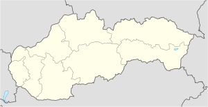 Okres Bardejov is located in Slovakia