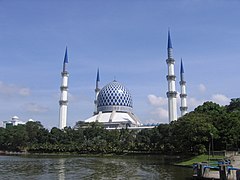 Blaue Moschee, Shah ALam