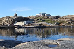 Verdens Ende has a reconstructed tipping lantern, a port, and the visitors' centre for Færder National Park Credit: Karl Ragnar Gjertsen, 2017